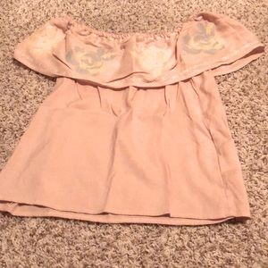 Off the shoulder top